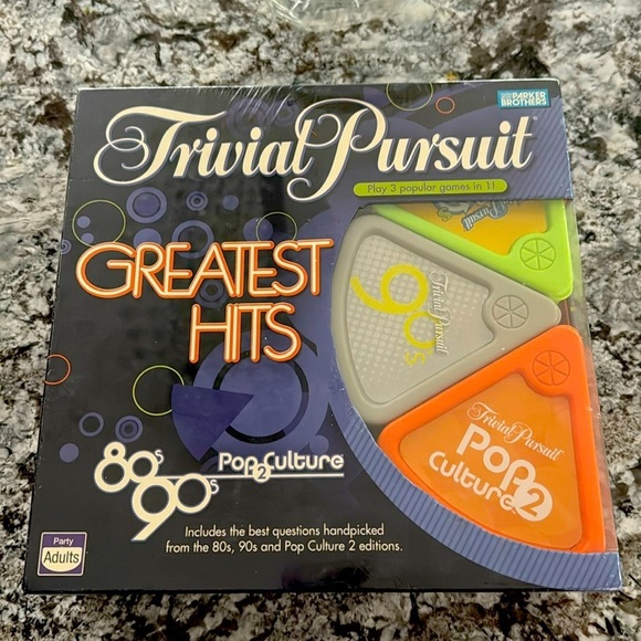 Other - NEW Trivial Pursuit Greatest Hits 80s 90s NIB sealed